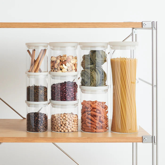 Heat Resistant Glass Round Storage Jar 27.1 fl oz