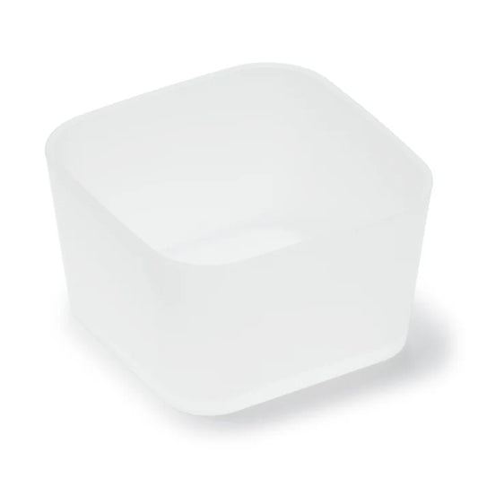 Polypropylene Organizer Box 1 - W3.3 x D3.3 x H2”